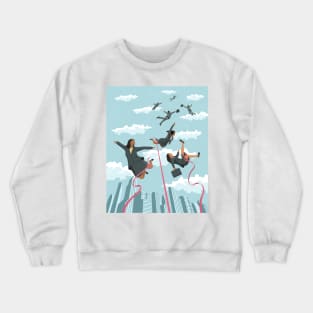 Flying People Crewneck Sweatshirt